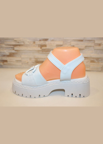 Босоніжки жіночі білого кольору Seven Босоніжки жіночі літні (332054533)