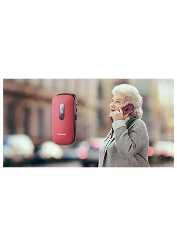 Мобильный телефон (KX-TU446EXR) Panasonic KX-TU446 Red (369612714)