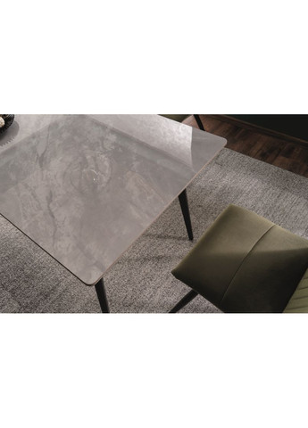 Стілець кухонний ORFE VELVET чорний каркас/оливковий BL.77 ORFEVCOL Signal (372178195)