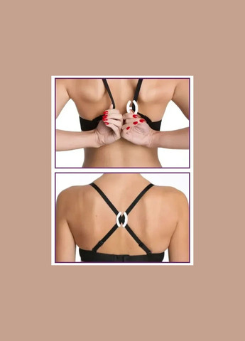 Клипс для бретелей х-подобний yb309 one size Shato (358928981)