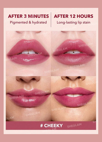 Тинт блеск для губ Take A Hint Lip Tint тон Cheeky, 3.5 гр Sheglam (330762302)