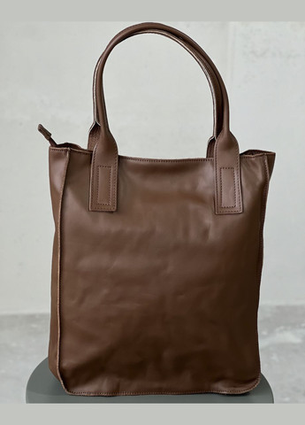 Женская кожаная сумка коричневая 802002 Vera Pelle CANDY (318547728)