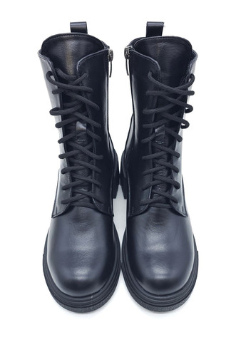Жіночі черевики зимові чорні шкіряні MR-16-1 25,5 см (р) Morento (271828054)