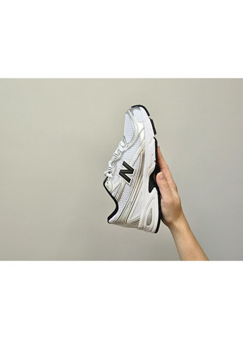 Кроссовки женские New Balance 740v2 White Silver Black | Нью Беланс 740 серебряные No Brand серебряные демисезоны (363026428)