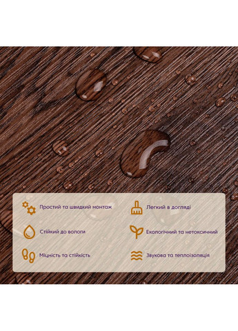 Самоклеющаяся виниловая плитка 152.4х914.4х1.5мм Венге, цена за 1 шт. (СВП-011) Матовая SW-00001130 Sticker Wall (354662487)