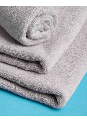 Полотенце махровое 50х90 см IDEIA однотонный светло-серый