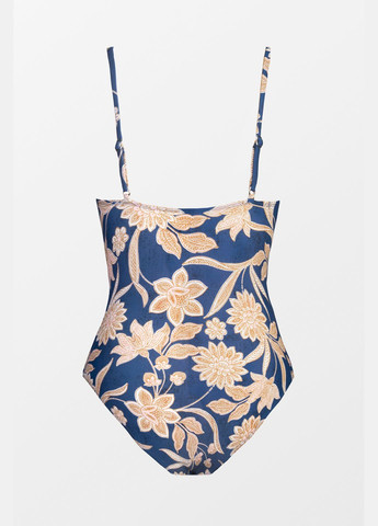 Синій літній купальник CUPSHE