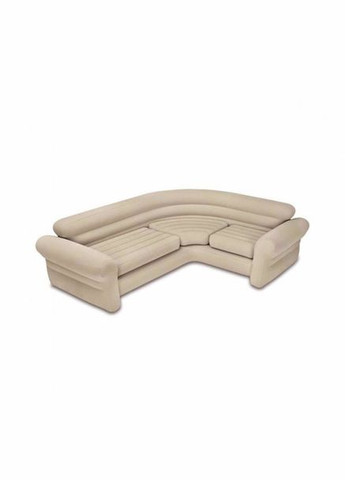 Кутовий надувний диван 68575 Corner Sofa (257x203x76 см) Intex (266699674)
