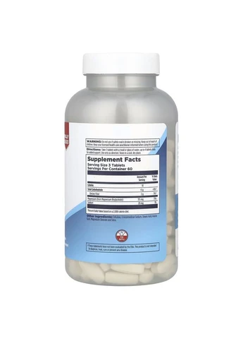 Вітаміни та мінерали Chelated Magnesium Bisglycinate, 180 таблеток KAL (324102321)