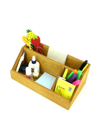 Настольный органайзер из дерева Ладлоу карри (КНЦ-002103) No Brand (328227622)