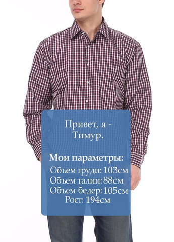 Коричневая повседневный рубашка в клетку Aldo & Co