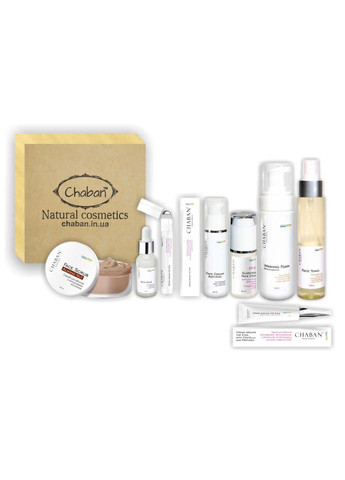 Подарунковий набір Beauty Box №11 All-Inclusive для обличчя Chaban Natural Cosmetics (280918385)