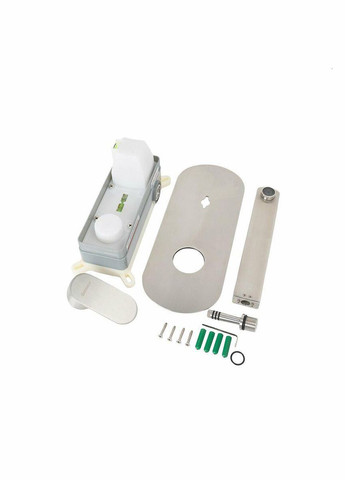 Змішувач для умивальника настінний Germece 4033 внутрішній монтаж Platinum (342071850)