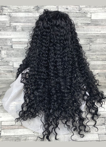 Перука жіноча афро кучерява жіноча довга з термоволокна No Brand 7223 (278824716)