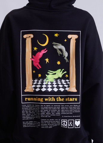 Черный свитшот Moschino Jeans (302947676)