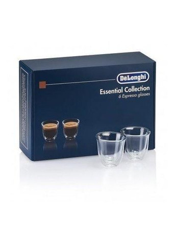 Набор стаканов Espresso DLSС-300 60 мл 6 шт Delonghi (350918415)