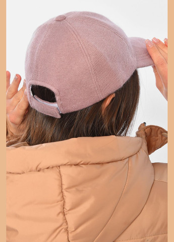 Кепка жіноча ангорова темно-бузкового кольору Let's Shop (311503998)