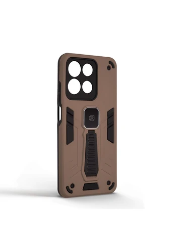 Чохол Proover для Motorola G17 4G / G17 Power 4G Brown (ARM91058) KLB ArmorStandart (390142192)