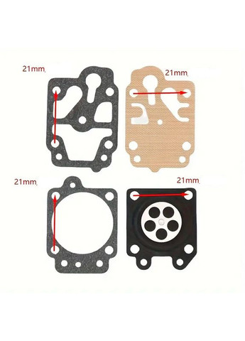 Карбюратор бензокоси + прокладки + 2 ремкомплекта GOODLUCK (364120645)