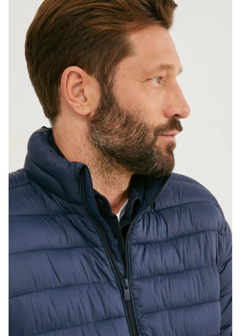 Темно-синяя демисезонная куртка C&A