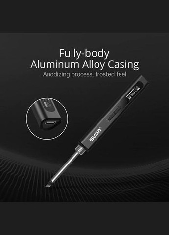 Паяльник GD300 65W PD Type-C + Жало GD-KR GVDA (300573685)