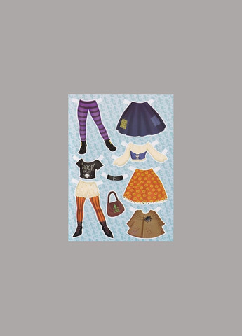 Книга для дітей Одягни ляльку. Маленька відьмочка. Барзотті І. Vivat (332665797)