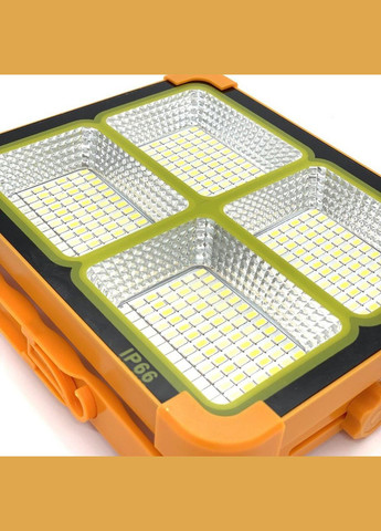 Ліхтар прожектор туристичний із сонячною батареєю для заряду Power bank LED light D8 12000 mAH (1756375632) Solar (335008823)