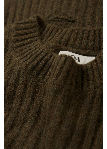 Оливковий (хакі) демісезонний светр C&A