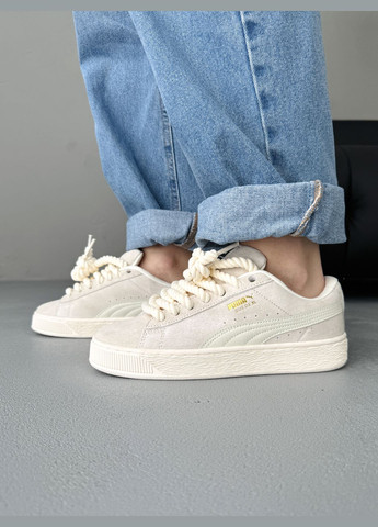 Кроссовки женские Puma Suede XL Beige | Пума Суэде ХЛ бежевые No Brand бежевые демисезоны (341264144)