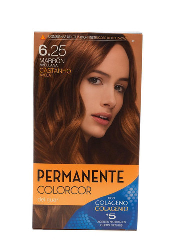 Фарба для волосся Permanente Colorcor Світло каштанове Deliplus (370162343)