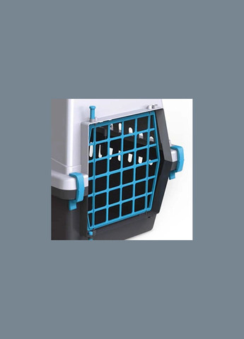 Переноска Black Edition для тварин, сіро-чорний, 10570, 50×33×32 см Georplast (304424734)