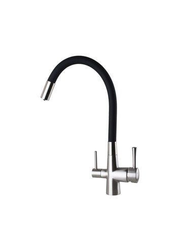 Смеситель для кухни под осмос LAZER GLLR-0903-8-STSTEEL Globus Lux (335040605)