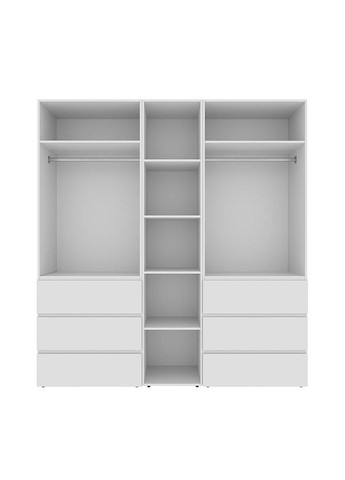 Шафа розпашна комбінована №6 Light 2000x500x2200 (LTK061000000) Art In Head (342323491)