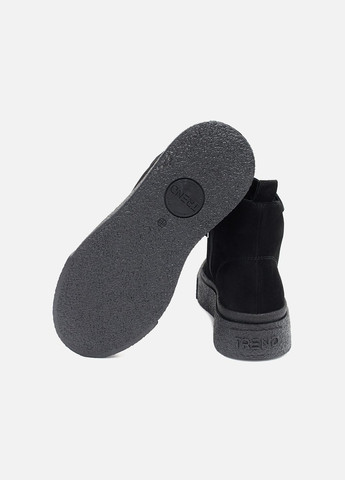 Зимние женские ботинки на плоской подошве цвет черный cb-00254727 Yuki