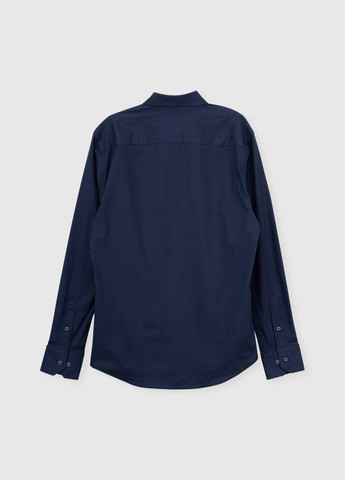 Темно-синяя повседневный рубашка Redpolo