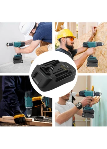 Адаптер-конвертер для акумулятора Bosch 18V для інструментів Makita, BOSC18MT, перехідник батареї 18 В OEM (383526873)