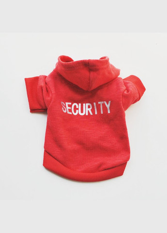 Тонкий худі для котів Pet Style "Security" Червона S No Brand - (323236781)