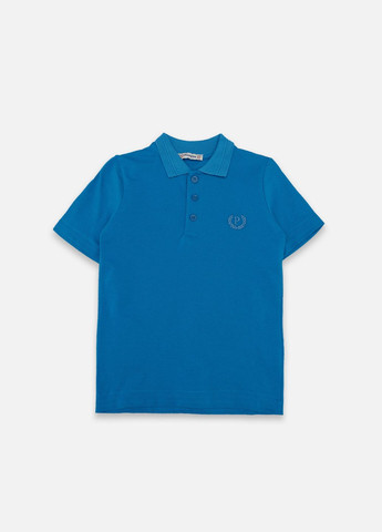 Темно-синяя детская футболка-футболка-поло с коротким рукавом для мальчика цвет темно-синий цб-00250155 для мальчика Pengim