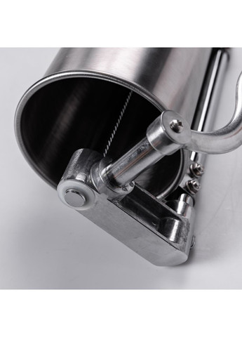 Вертикальний шприц для ковбаси 3 л з нержавіючої сталі 4 насадки Сталь Guangtai (362455956)