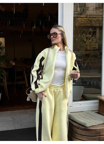 Стильний жіночий спортивний костюм з контрастними лампасами ❄️❄️❄️ Україна (372045820)