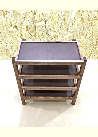 Этажерка разборная из дерева Честер 4 полки 30х60х80 капучино (ЭТЖ-843060080) No Brand (327846497)