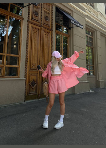 Розовый летний комплект “pink mood” No Brand