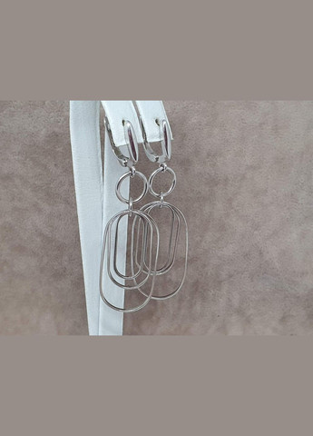 Серебряные серьги-подвески. 520602 Top Silver (317285847)