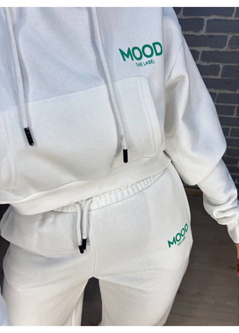 Костюм 493-497 світшот капюш короткий MOOD брюки резинка фліс Quzen (304062682)