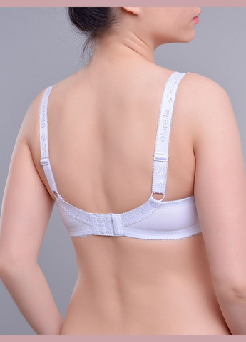 Білий бюстгальтер 63392 dd Diorella з кісточками нейлон, еластан