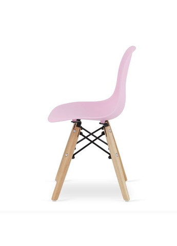 Детский стульчик Zubi со спинкой розовый Leobert (304402093)