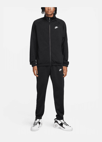 Спортивный костюм мужской Club Poly-Knit FB7351-010 черный Nike (280438209)