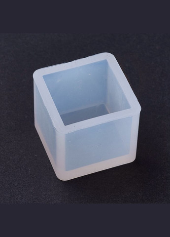 Силіконова форма Молд куб під заливку смоли 2 см Білий 2.5 см x 2.5 см х 2.3 см Finding (316251313)