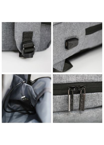 Рюкзак туристический Lite 15л серый (30010205-07) NikiBo Lite 15л сірий (370018979)