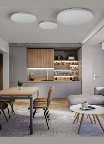 Світильник стельовий 10979 Agnes Round Led Pro 1x32W 3000K 2800Lm IP44 Білий (10979) Nowodvorski (318524376)